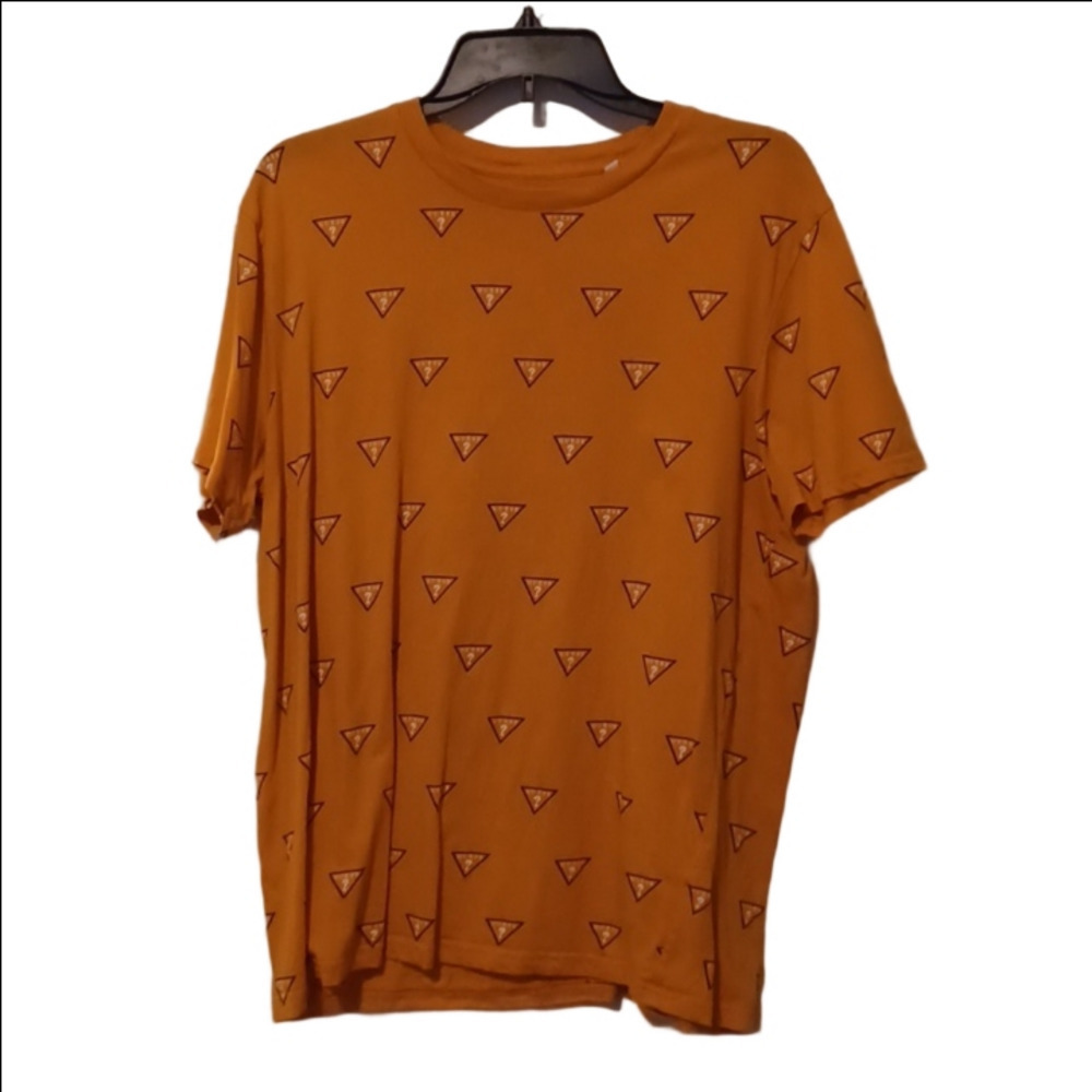 -- Guess Orange Graphic Tee Men's Size XLarge Casual
